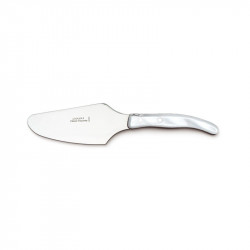 Laguiole contemporary pie server - Pearl White color