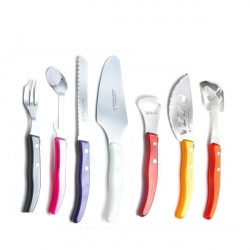 Coltello per Pizza - Design Contemporaneo - Colore bianco perla