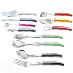 Coltello per Pizza - Design Contemporaneo - Colore bianco perla