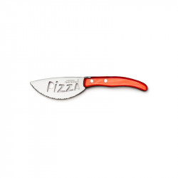 Couteau à Pizza - Design Contemporain - Couleur Rouge