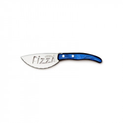 Couteau à Pizza - Design Contemporain - Couleur Bleu Marine