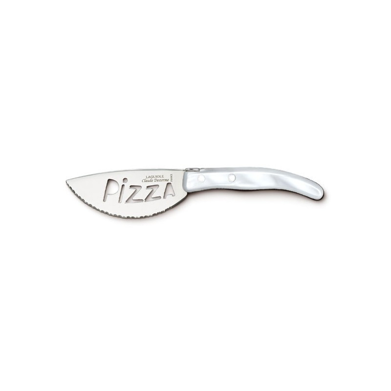 Pizza Knife - Contemporary Design - Pearl White Color