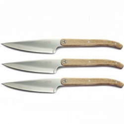 Set de 3 Couteaux Steak -...