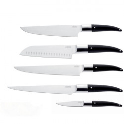 copy of Blocco di 5 coltelli da cucina - manico in ABS - Laguiole Heritage