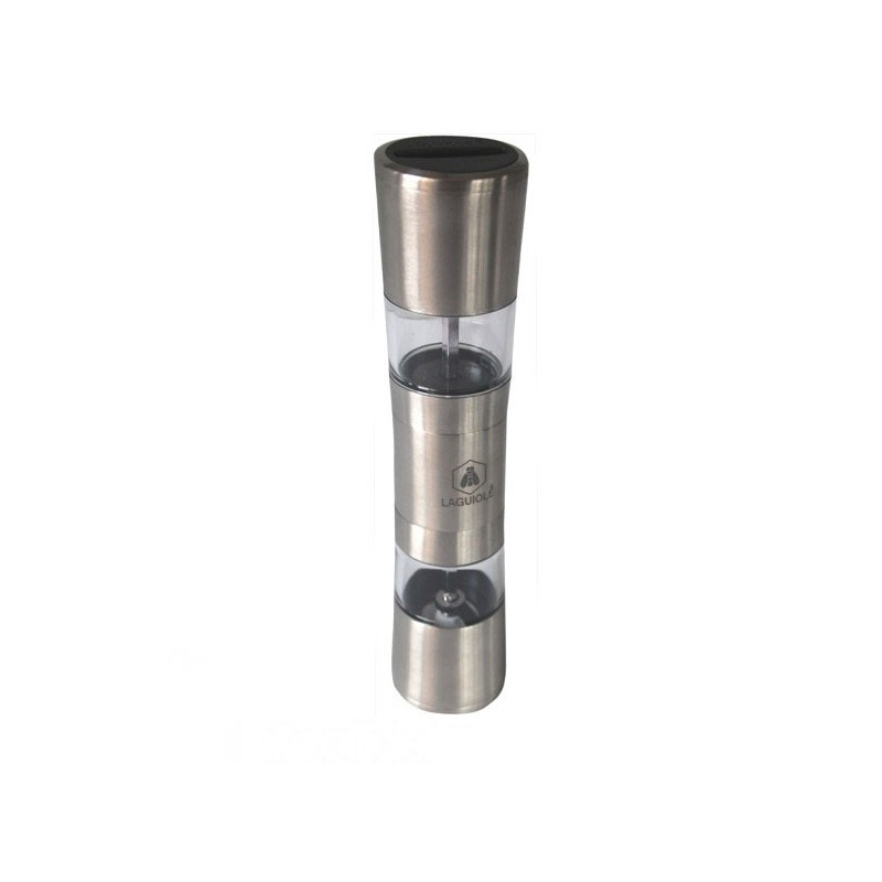 Salt and pepper mill - 2 compartments - Laguiole